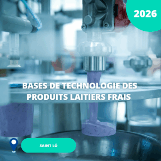 N°31/ Bases de technologie des produits laitiers frais/ 2026 (Saint-Lô)