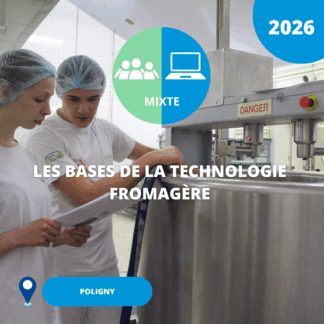 N°08 bis/ Les bases de la technologie fromagère/ 2026 (Poligny)