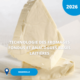 N°13/ Technologie des fromages fondus et analogues bases laitière/ 2026 (Mamirolle)