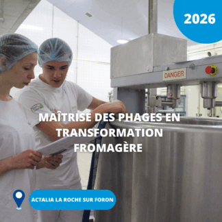 N°22/ Maîtrise des phages en transformation fromagère/ 2026 (Actalia)