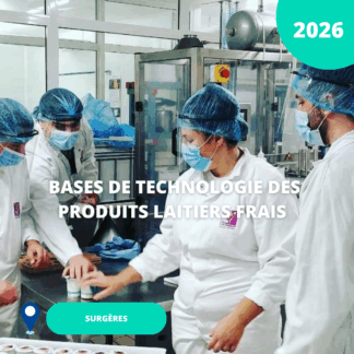 N°31/ Bases de technologie des produits laitiers frais/ 2026 (Surgères)
