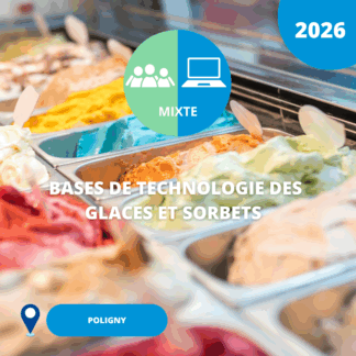 N°37/ Le B.A-BA de la technologie des crèmes glacées/ 2026 ( Surgères)