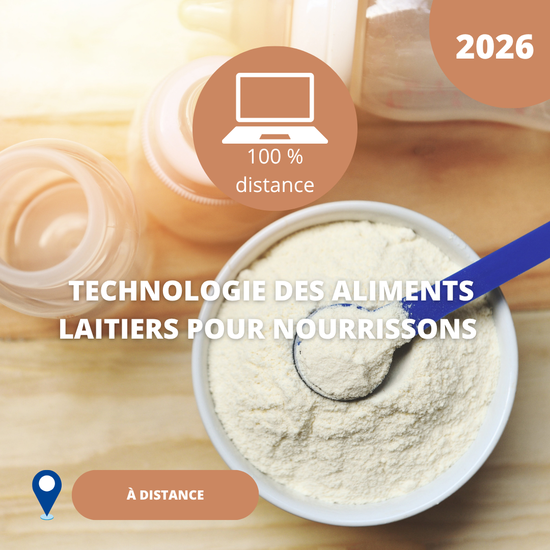 N°41/ Technologie des aliments laitiers pour nourrissons/ 2026 (Surgères)