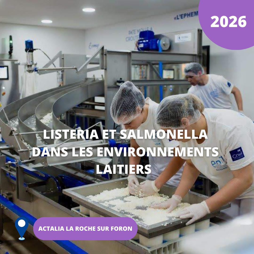 N°44/ Listeria et Salmonella dans les environnements laitiers/ 2026 (Actalia)