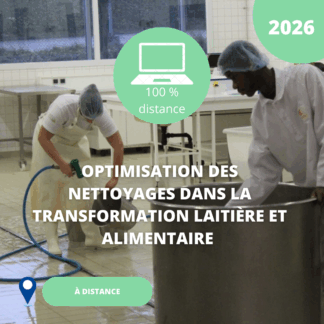 N°46/ Optimisation des nettoyages dans la transformation laitière et alimentaire/ 2026