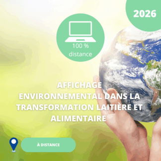 N°47/ Affichage environnemental dans la transformation laitière et alimentaire/ 2026 (Actalia)